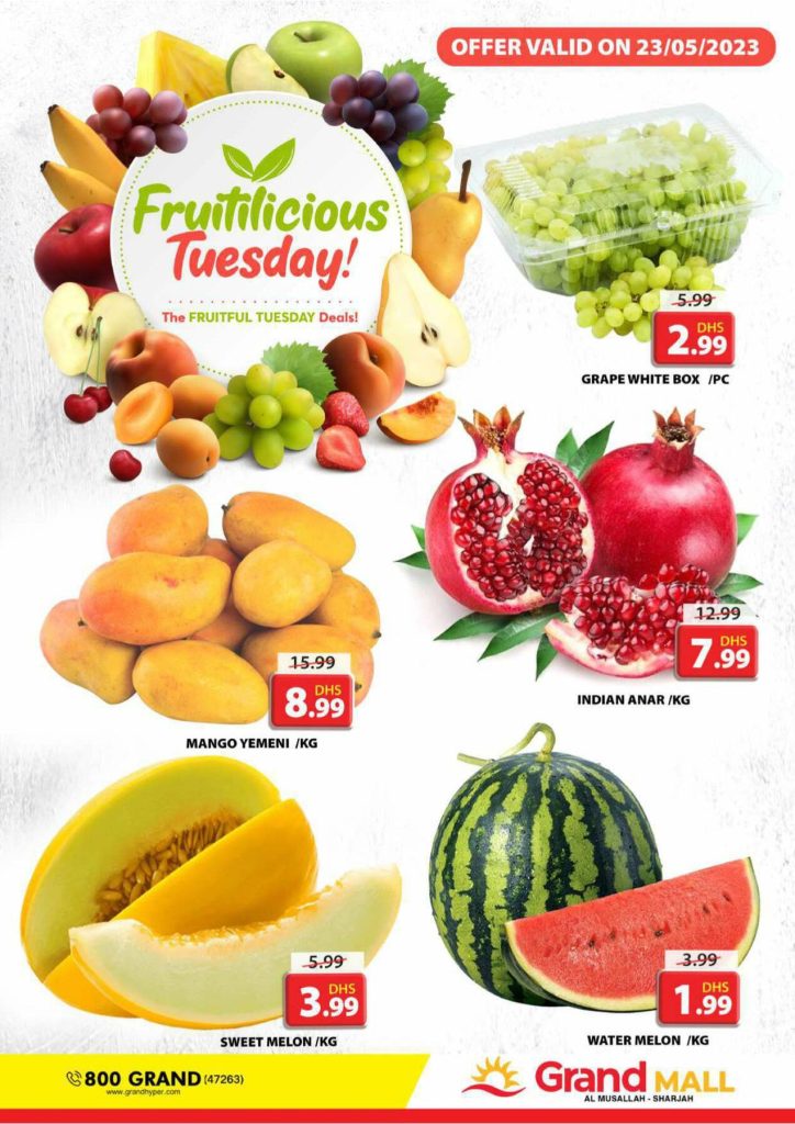 Grand Hypermarket Fruitilicious Tuesday Offers Catalog
