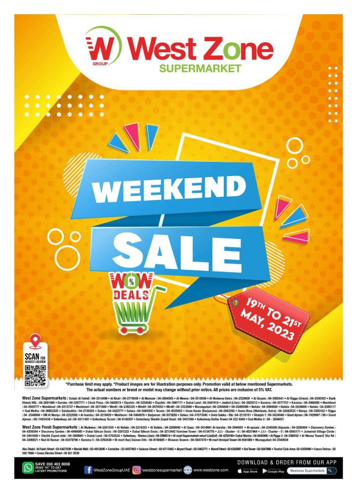 West Zone Weekend Sale Offers Catalog-1