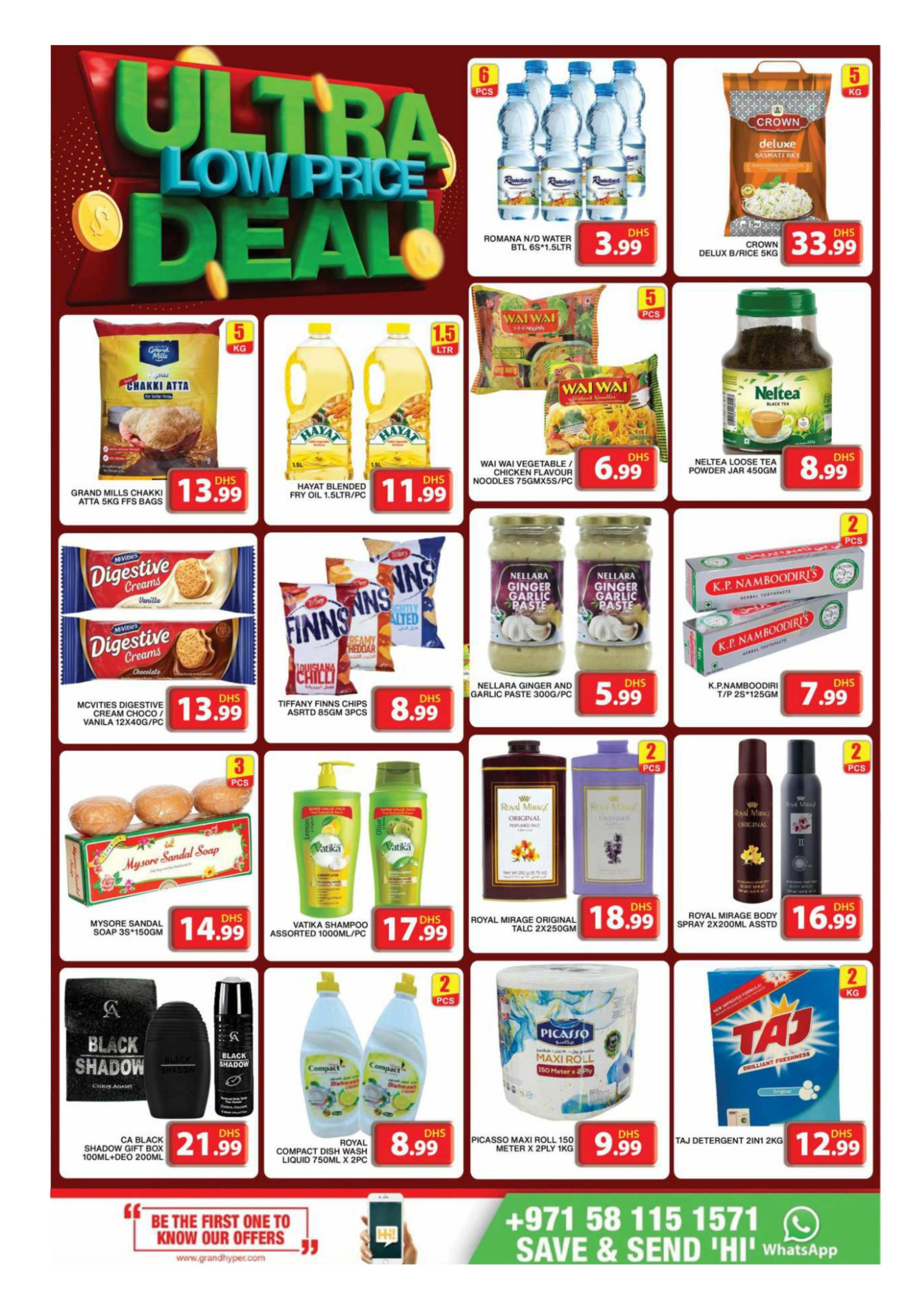 Grand Hypermarket Ultra Low Price Deal Offers