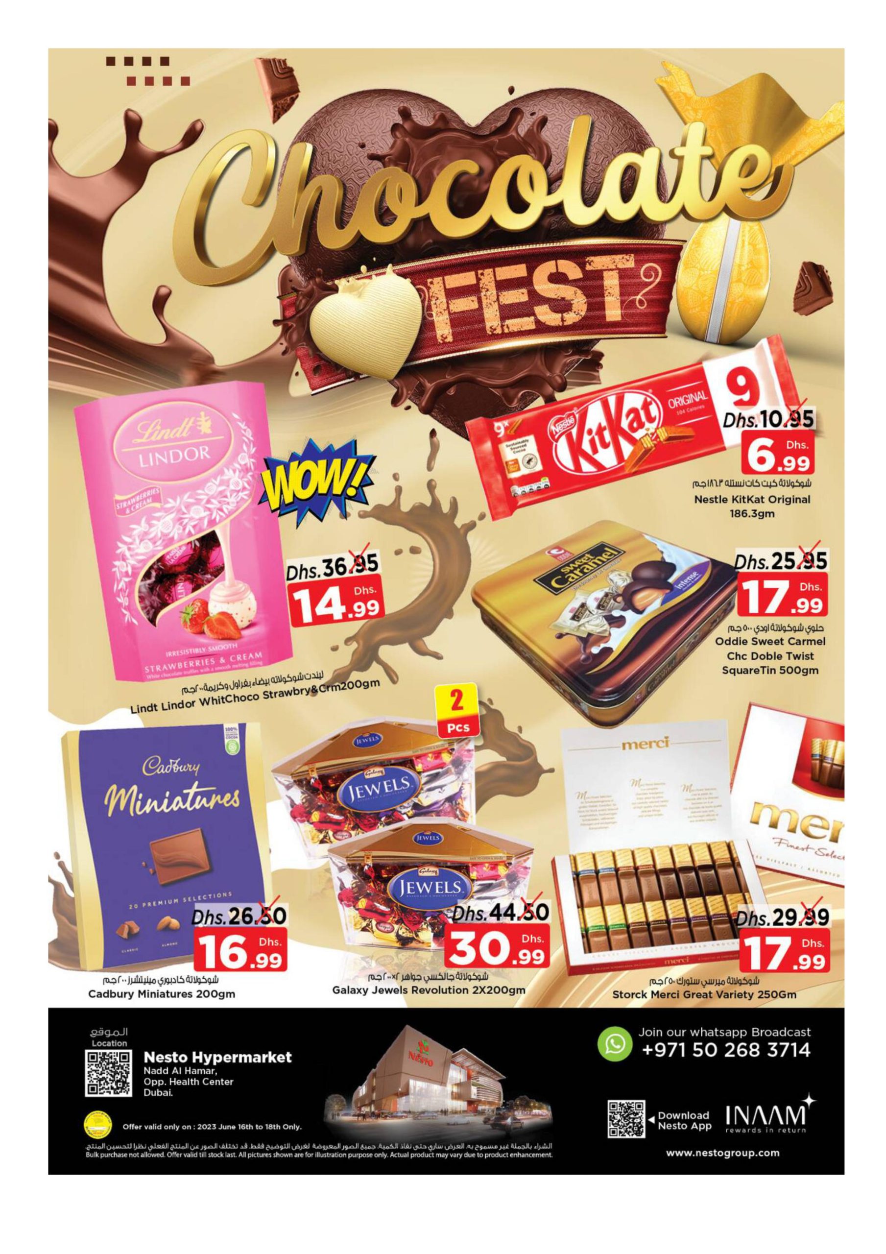 Nesto Chocolate Fest Offers