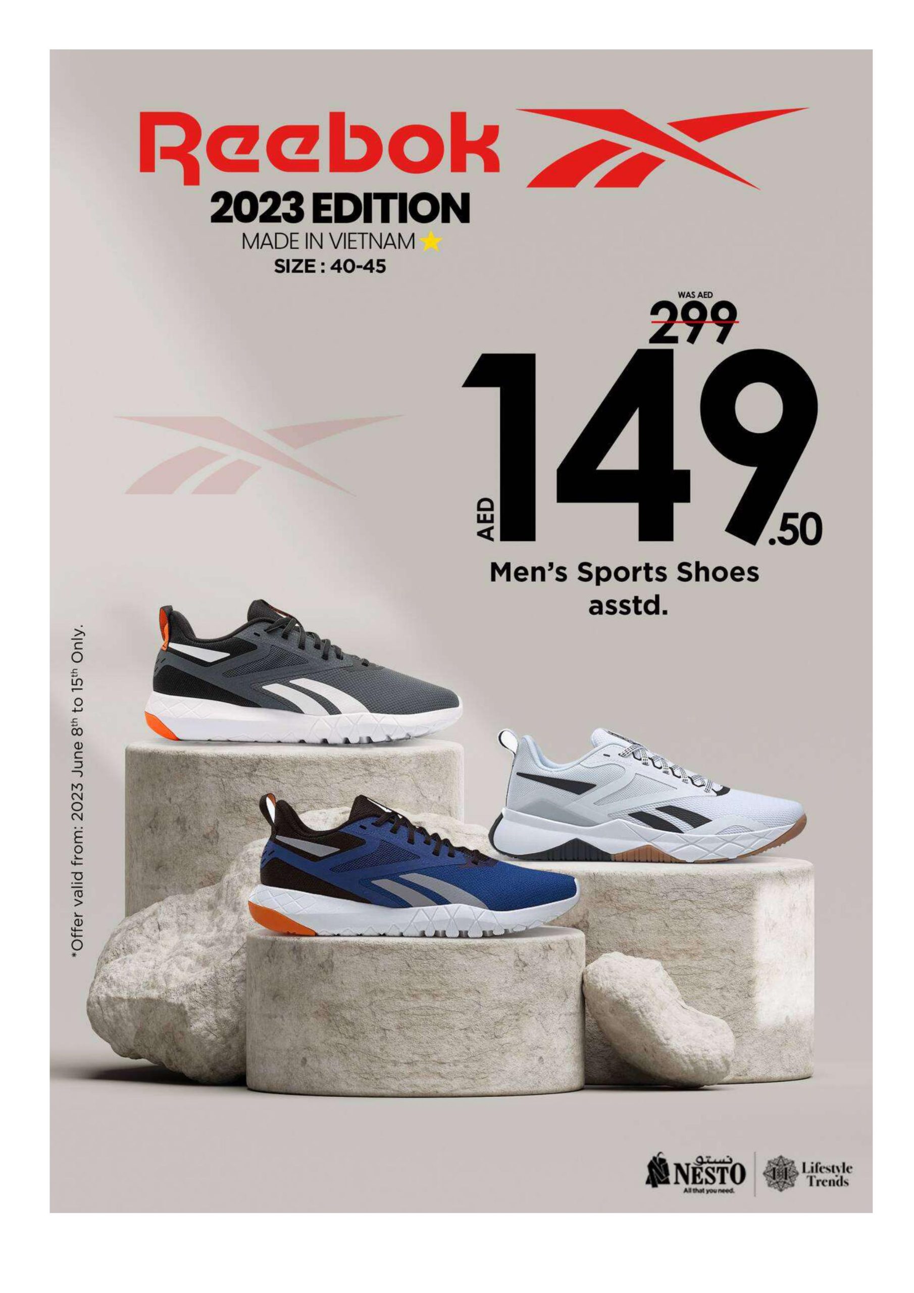 Nesto Wow Sale on Footwear Offers