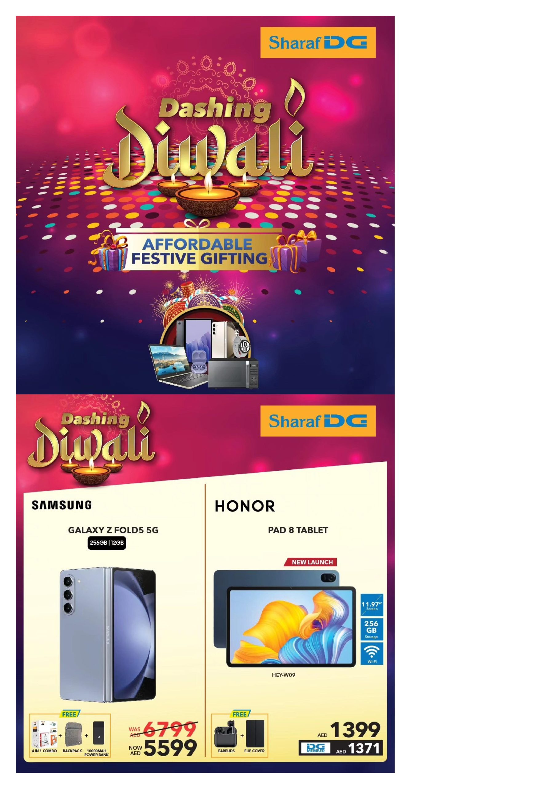 Sharaf DG Diwali Deals Offers Catalog